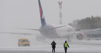 В Усинске из-за непогоды закрыт аэропорт