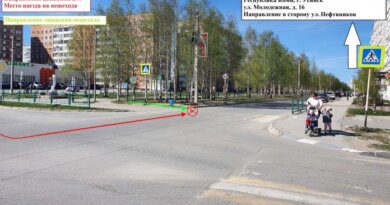 В Усинске на пешеходном переходе сбили подростка