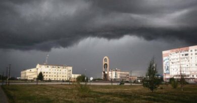 В Усинске объявили предупреждение о грозах, сильных дождях и порывистом ветре