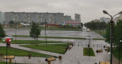 В Усинске объявлено штормовое предупреждение