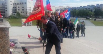 В Усинске почтили память ветеранов боевых действий