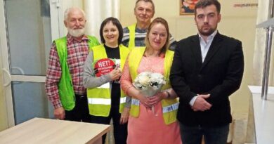 В Усинске поженилась пара активистов, которые познакомились на Шиесе