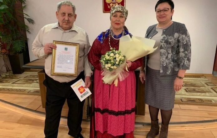 В Усинске семья Клюевых отметила 50 лет совместной жизни