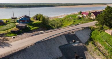 В усинской деревне Новикбож завершился ремонт дорожного покрытия