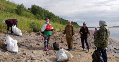 В Усть-Усе и Новикбоже сельчане вышли на борьбу с мусором