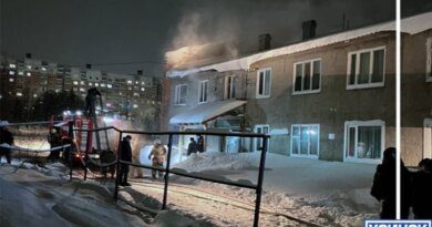 Вчера в Усинске произошло возгорание в жилом доме на Лесной улице