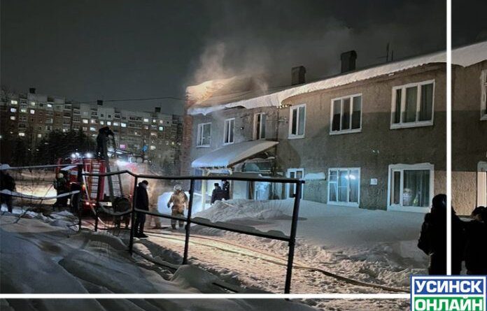 Вчера в Усинске произошло возгорание в жилом доме на Лесной улице
