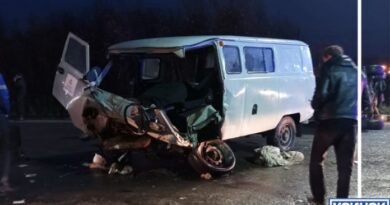 Вчера в Усинске столкнулись два автомобиля