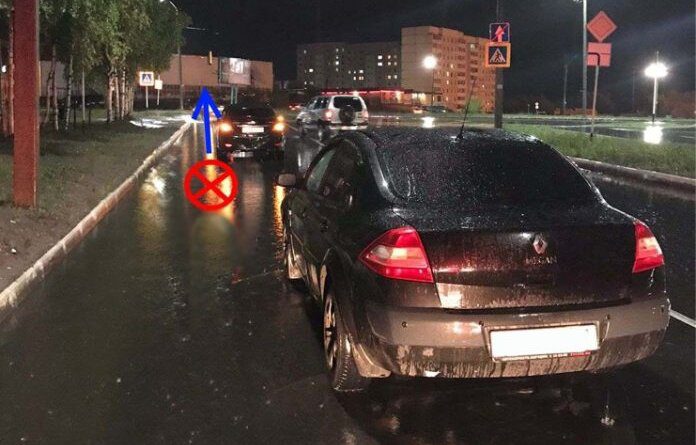 Вчера в Усинске водитель-новичок устроил аварию