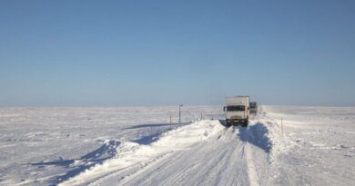 Зимник в отдалённые сёла и деревни Усинска открыт